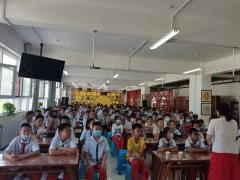 2022年“孝德文化大讲堂”走进石嘴山市第十六小学