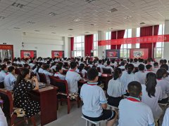 2022年“孝德文化大讲堂”走进中宁县第五小学