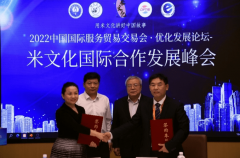 用米文化讲好中国故事,2022服贸会米文化国际合作峰会召开
