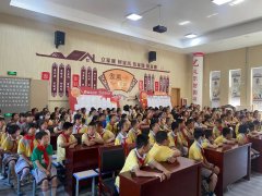2022年“孝德文化大讲堂”走进西夏区第一小学