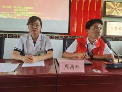 2022年“情暖夕阳健康行”项目执行三组走进青铜峡市大坝镇大坝村