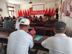 2022年“情暖夕阳健康行”项目执行二组走进吴忠市利通区郭家桥乡吴家桥村