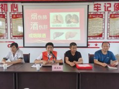 2022年“情暖夕阳健康行”项目执行三组走进青铜峡市大坝镇新桥村