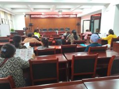 2022年“情暖夕阳健康行”项目执行二组走进吴忠市利通区古城镇朔方社区