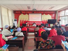 2022年“情暖夕阳健康行”项目执行一组走进吴忠市利通区金积镇油粮村