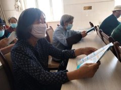 2022年“情暖夕阳健康行”项目执行二组走进吴忠市盐池县王乐井乡王乐井村