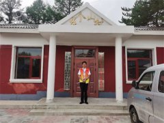 2022年“情暖夕阳健康行”项目执行三组走进固原市泾源县六盘山镇半个山村