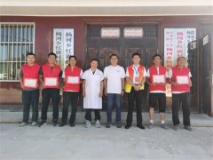 2022年“情暖夕阳健康行”项目执行三组走进固原市隆德县杨河乡红旗村