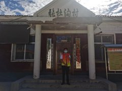 2022年“情暖夕阳健康行”项目执行三组走进固原市隆德县温堡乡张杜沟村