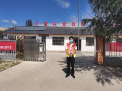 2022年“情暖夕阳健康行”项目执行三组走进固原市西吉县吉强镇大营村