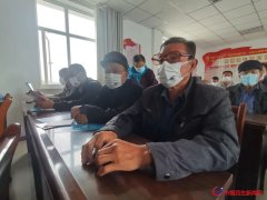 2022年“情暖夕阳健康行”项目执行一组走进平罗县崇岗镇崇胜村