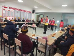 自治区民政厅2022年社会组织公益创投“乐龄陪伴 关爱老人”服务项目“欢度元宵 为爱庆生” 活动走进望远镇三里屯社区