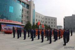巴州森林消防支队异地同步举行2023年度靠前驻防出征仪式