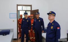靠前驻防丨巴州森林消防支队政治主官深入轮台驻防分队检查指导
