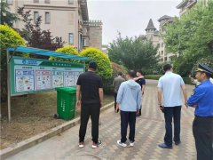 青岛崂山：开展小区垃圾分类检查，提升居民生活环境