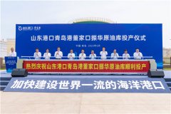 山东港口青岛港董家口振华原油库 建成投产 新增库容80万立方，持续完善董家口原油储运体系