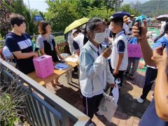 “义”路成长，传递温暖 ——崂山开展垃圾分类实践活动