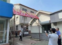青岛西海岸新区隐珠街道开展户外广告招牌 安全隐患大排查