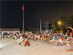 青岛胶州市胶东街道开展“全民国防教育”主题文化表演活动