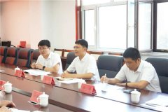 胶州市委改革办调研市场监管部门内外贸一体化发展工作