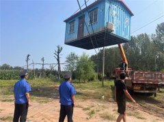    胶州市综合行政执法局动真碰硬，重拳出击整治集装箱违建乱象