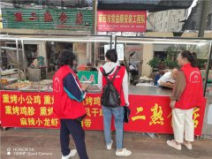 青岛莱西水集街道新村社区开展“文明餐桌 从我做起”主题活动