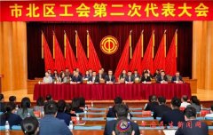 青岛市北区工会第二次代表大会胜利召开