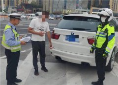 男子为“炫酷”随意改装排气上路被市北交警查处
