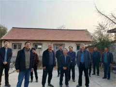 “荣军居”助力老兵安居梦 ------青岛市退役军人关爱基金副会长赵兴书一行到莱西市沽河街道验收“荣军居”工程并慰问优抚