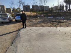 为施工方便乱堆物料 崂山区一施工单位被处罚