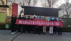 青岛莱西水集街道：烟台北路社区积极开展“文明青岛随手拍”宣传推广活动