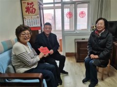青岛市北区慈善总会开展春节前走访慰问活动