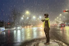 鏖战风雪，冲锋在前！黄岛全警出击迎战恶劣天气