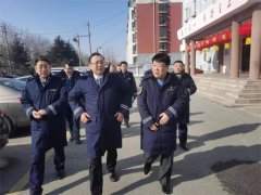 青岛城运控股集团纪委书记沙一昕 督导检查莱西交通发展公司春运