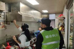 青岛西海岸新区隐珠街道开展油烟净化器专项执法检查