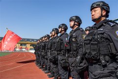 青岛市公安局特警支队猎鲨突击队组织开展实战大练兵