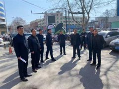 青岛莱西交通运输局党组书记郭寿廷督导莱西汽车总站创城
