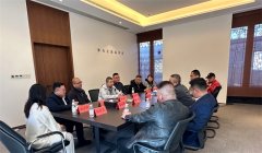 哈尔滨交通集团龙江客运快件有限公司调研学习小组，到胶州市里岔镇开展调研活动