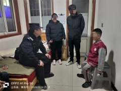 少年赌气离家，河套派出所民警找回耐心开导