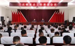 山东省日照市三庄镇召开重点工作推进会议