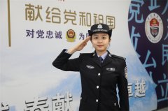 胶州警营里00后新警——“小吕”入列，守护力满格！