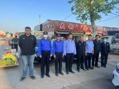 青岛西海岸新区隐珠街道：加强部门联动 保障集市秩序