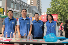 胶州市中云司法所开展民法典宣传活动