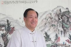 中国著名指画家——大明指画研究院院长王春林