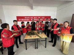 【文化进万家】胶州市里岔镇开展“敬老爱老 粽情端午”主题活动