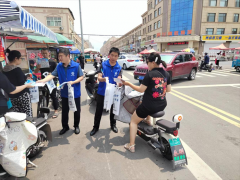 胶州市司法局李哥庄司法所积极开展《民法典》 普法宣传活动