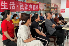 胶州市司法局开展“党员奉献日”法律知识 宣讲活动
