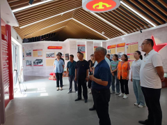 胶州市九龙街道兴华社区开展——“重温红色记忆，传承革命精神”主题党日活动