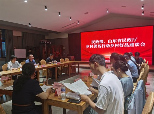 民政部地名研究所、省民政厅就“乡村著名行动”工作来崂山区开展调研