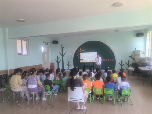 保护自己勇敢说不—胶州市司法局里岔司法所走进幼儿园